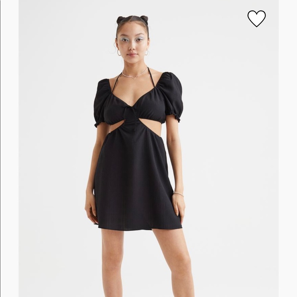 Black XL H&M Cut-out dress